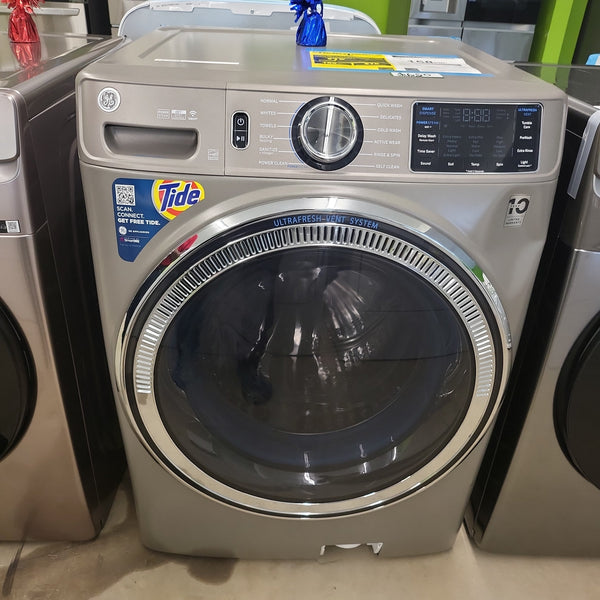 GE® GFW650SPNSN 4.8 cu. ft. Capacity Smart Front Load ENERGY STAR® Ste