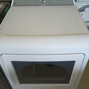 (4089 - R)GE Profile Electric Dryer PTD60EBSR1WS 7.4 Cu. Ft - Appliance Discount Outlet