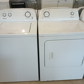 Amana Top Load Washer and Dryer Set - Appliance Discount Outlet