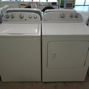 (Copy) Whirlpool WTW5000DW3 4.3 cu. ft. Top Load Washer and Dryer Set - Appliance Discount Outlet