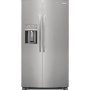 Frigidaire Gallery 25.6-cu ft Side-by-Side Refrigerator with Ice Maker, Water and Ice Dispenser (Fingerprint Resistant Stainless Steel) - Appliance Discount Outlet