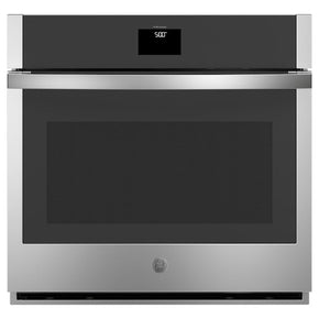 GE 30-in Smart Single Electric Wall Oven True Convection Self-cleaning (Stainless Steel) - Appliance Discount Outlet
