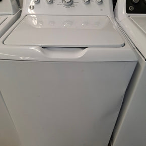 GE 4.5 cu. ft. Top Load Washer with Stainless Steel Drum (Model: GTW465ASN1WW) (4137 - U) - Appliance Discount Outlet