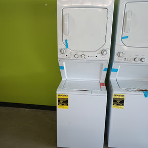GE Stackable Washer and Dryer Combo - GUD24ESSM1WW with 2.4 cu. ft. Capacity and 12 Wash Cycles (1505-U) - Appliance Discount Outlet