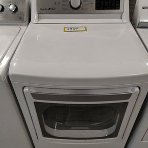 LG 7.3 cu. ft. Electric Dryer with Sensor Dry Technology - DLE7300WE (4359 - N) - Appliance Discount Outlet