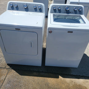 Maytag 4.3 cuft TL Washer and Dryer Set - 1299-1433-U - Appliance Discount Outlet