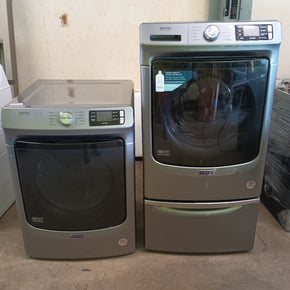 Maytag Front Load Washer and Dryer Set 1510-1511-N - Appliance Discount Outlet