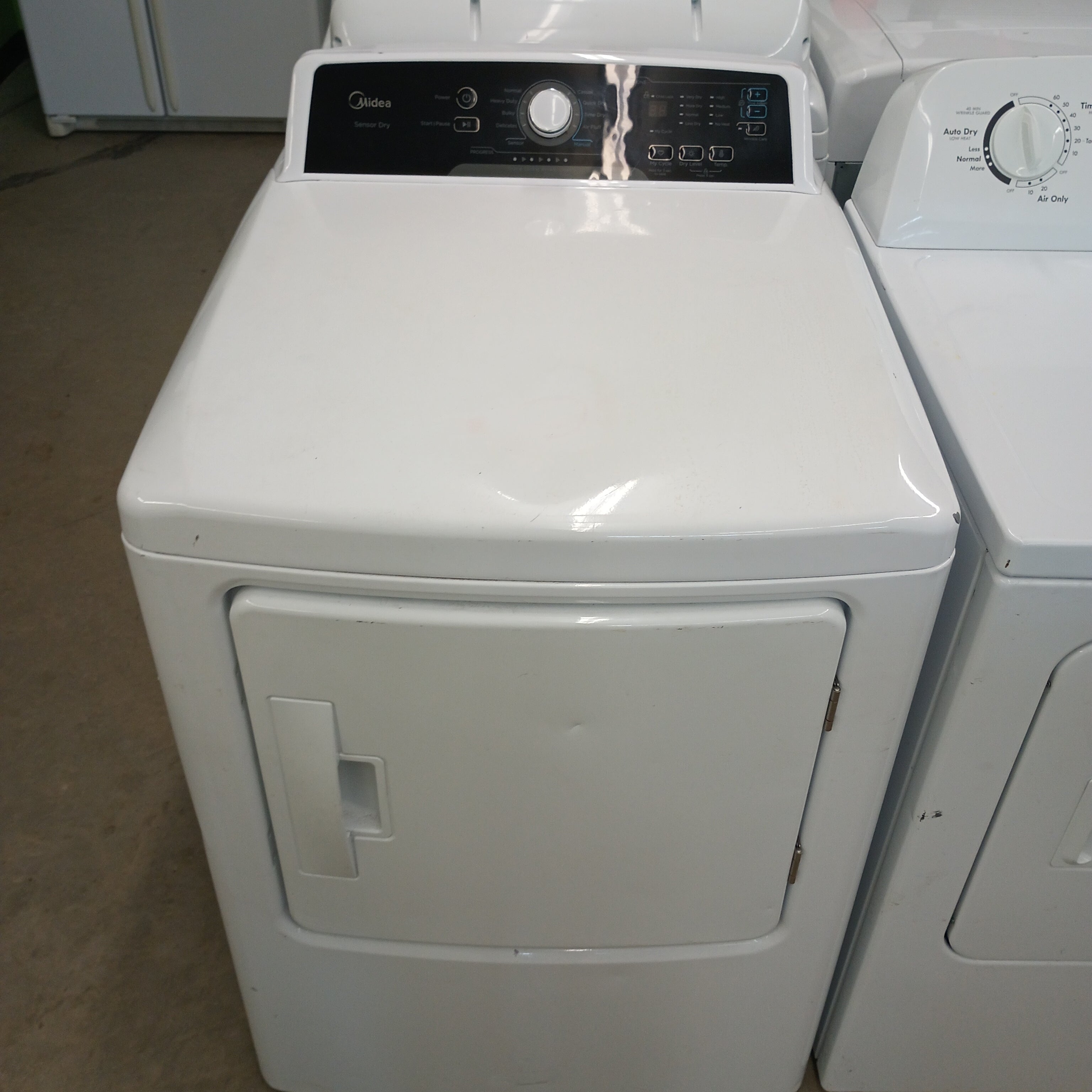 Midea Electric Dryer MLE41N1AWW with Advanced Drying Technology (1622 ...