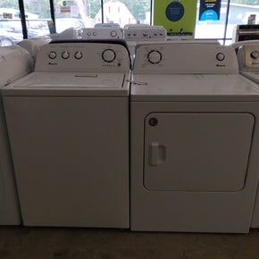 Amana washer and dryer