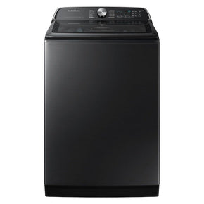 Samsung 5.5-cu ft High Efficiency Impeller Smart Top-Load Washer (Brushed Black) - Appliance Discount Outlet