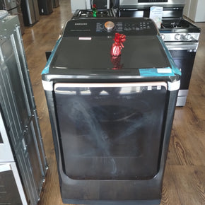 Samsung 7.4 cu. ft. Gas Dryer with Steam Sanitize+ - DVG55A7700V (3056-U) - Appliance Discount Outlet