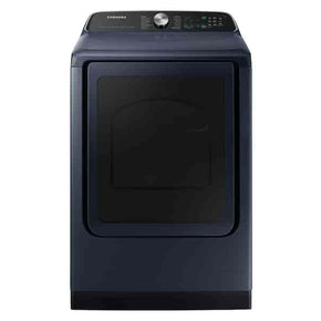 Samsung 7.4 cu. ft. Smart Electric Dryer with Pet Care Dry and Steam Sanitize+ in Brushed Navy - Appliance Discount Outlet