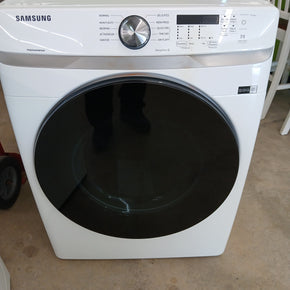 Samsung 7.5 cu. ft. Gas Dryer with Sensor Dry Technology - DVE45T6020W (3065 - U) - Appliance Discount Outlet
