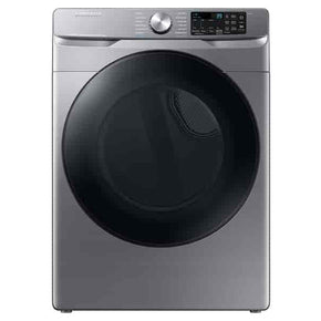 Samsung 7.5 cu. ft. Smart Electric Dryer with Steam Sanitize+ in Platinum - Appliance Discount Outlet