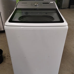Samsung WA50R5400AW 5.0 cu. ft. Top Load Washer with Active WaterJet - White (1796 - U) - Appliance Discount Outlet