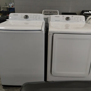 Samsung White Washer Dryer Set - Appliance Discount Outlet
