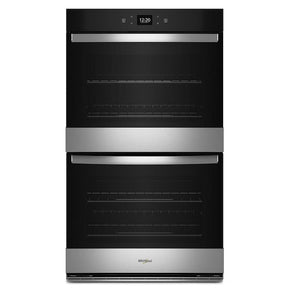 Whirlpool 30 in. Double Electric Wall Oven with Convection and Self-Cleaning in Fingerprint Resistant Stainless Steel - Appliance Discount Outlet