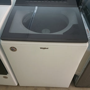 Whirlpool 4.7 cu. ft. High - Efficiency Top Load Washer with Quick Wash in White (Model: WTW5105HW0) (1590 - U) - Appliance Discount Outlet