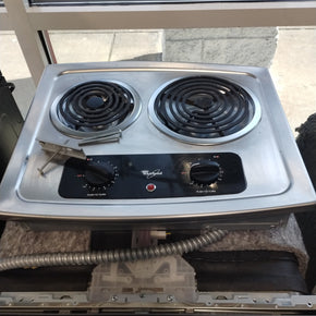 Whirlpool Counter Electric Cook Top Stove - Appliance Discount Outlet