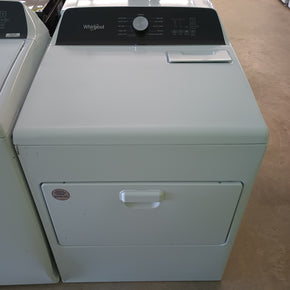 Whirlpool Electric Dryer WED5010LW - 7.0 cu. ft. Capacity, 13 Dry Cycles, Wrinkle Shield Option (1489-U) - Appliance Discount Outlet