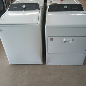 Whirlpool Electric Dryer WED5010LW - 7.0 cu. ft. Capacity, 13 Dry Cycles, Wrinkle Shield Option and Washer - Appliance Discount Outlet