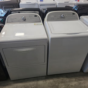 Whirlpool Top Load 3.9 cuft Washer and Electric Dryer Set - 1331-1279-U - Appliance Discount Outlet