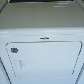 Whirlpool WED6150PW Electric Dryer with Advanced Moisture Sensing Technology - Appliance Discount Outlet