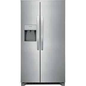 Frigidaire 25.6-cu ft Side-by-Side Refrigerator with Ice Maker (Fingerprint Resistant Stainless Steel) ENERGY STAR - Appliance Discount Outlet