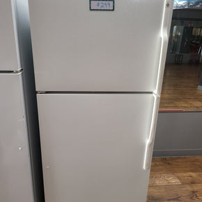 GE 17.5 Cu. Ft. Top Freezer 30" Refrigerator White - Appliance Discount Outlet