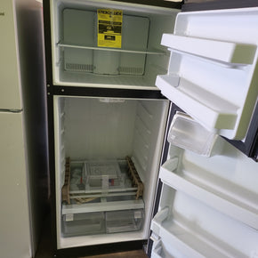 GE 17.5 Cu. Ft. Top Freezer Refrigerator in Fingerprint Resistant Stainless Steel - Appliance Discount Outlet