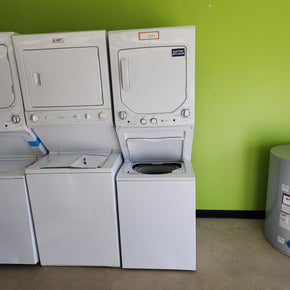 GE 24" Stackable 2.3 cu. ft. Washer and 4.4 cu. ft Dryer - Appliance Discount Outlet