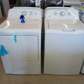 GE Top Load Washer Dryer Set GTW335ASN GDT33EASK - Appliance Discount Outlet