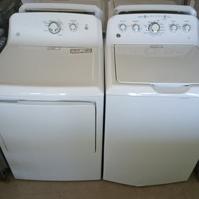 GE Top Load Washer / (USED) Dryer Set GTW465ASN9WW - GTX33EASK0WW - Appliance Discount Outlet