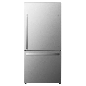 Hisense 17.2-cu ft Counter-Depth Bottom-Freezer Refrigerator (Stainless Steel) ENERGY STAR - Appliance Discount Outlet