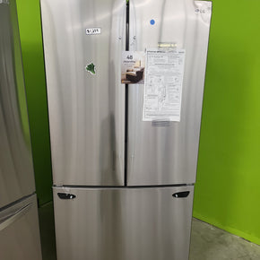 LG - 28.7 Cu. Ft. 3-Door French Door Refrigerator with Ice Plus - Stainless steel LRFCS29D6S - Appliance Discount Outlet