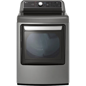 LG EasyLoad 7.3-cu ft Smart Electric Dryer (Graphite Steel) ENERGY STAR - Appliance Discount Outlet
