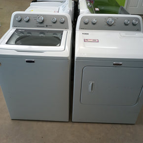 Maytag 4.3 cuft Top Load Washer and 7 cuft Dryer MVWX655DW1 - MEDX655DW0 (Used/Preowned) - Appliance Discount Outlet
