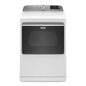 Maytga Smart capable 7.4-cu ft Electric Dryer (White) ENERGY STAR - Appliance Discount Outlet
