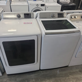 Samsung 5 cuft Washer and 7.4 cuft Dryer Set (Used) - Appliance Discount Outlet