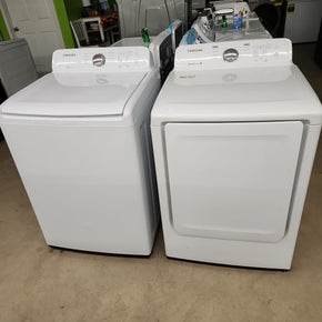 Samsung washer 4.5 cu ft & Dryer 7.4 cu ft (used) SET - Appliance Discount Outlet