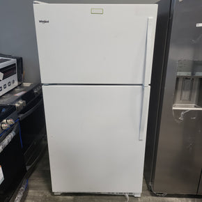 Whirlpool 33" 20 cu.ft Wide Top/Bottom Refrigerator - WRT311FZDW - Appliance Discount Outlet