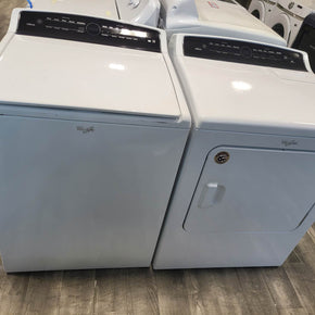 Whirlpool 4.3 cuft Washer Dryer Set (Used) - Appliance Discount Outlet