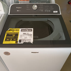 Whirlpool 5.2-cu ft High Efficiency Impeller and Agitator Top-Load Washer (White) ENERGY STAR - Appliance Discount Outlet
