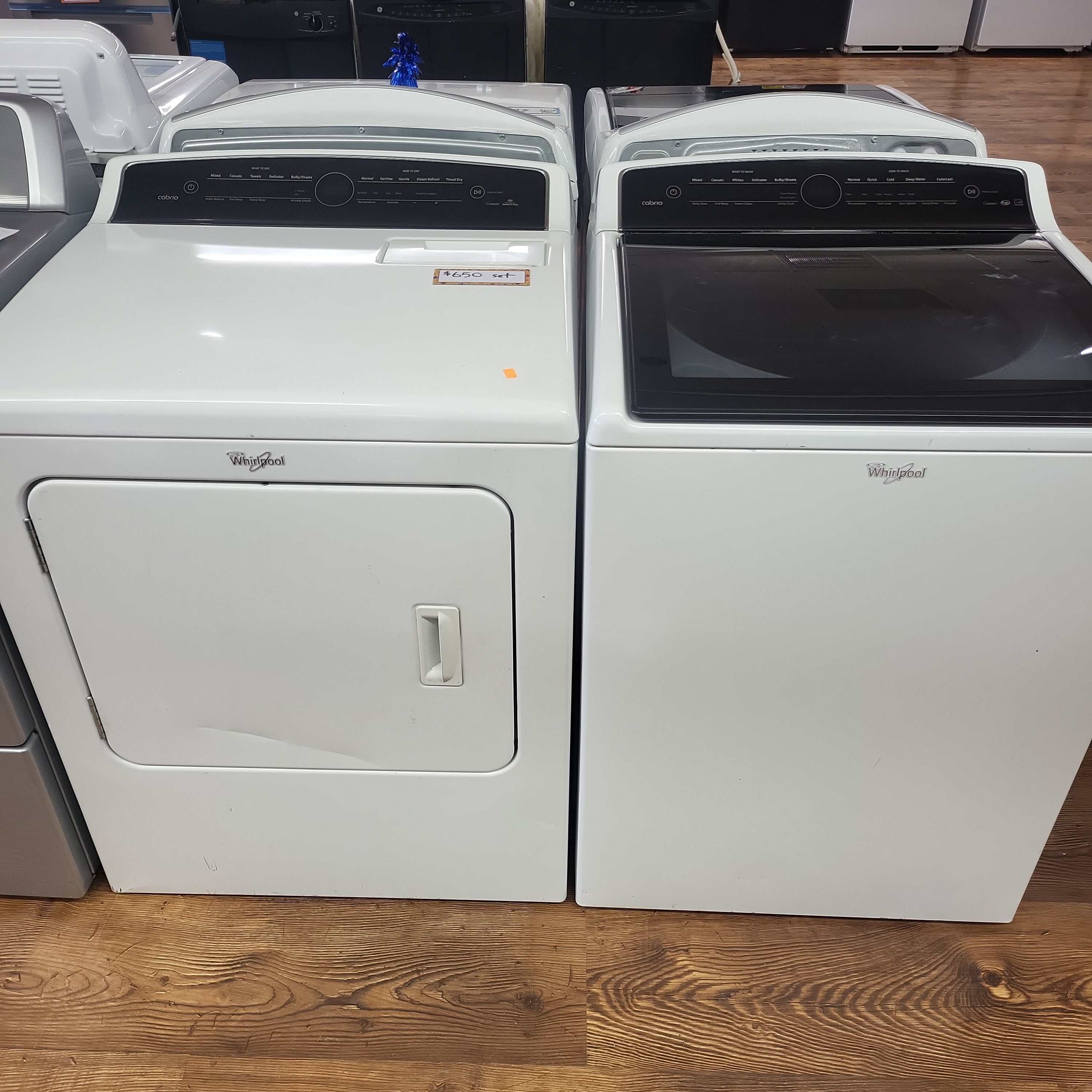 Used whirlpool cabrio deals dryer