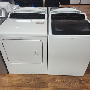 Whirlpool Cabrio 4.8 cuft TL Washer and 7.4 cu ft Dryer (Used) - Appliance Discount Outlet