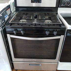 Whirlpool Gas Stove Stainless Steel - Appliance Discount Outlet