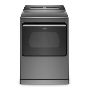 Whirlpool Smart Capable 7.4-cu ft Steam Cycle Smart Electric Dryer (Chrome Shadow) ENERGY STAR - Appliance Discount Outlet