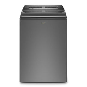 Whirlpool Smart Capable w/Load and Go 5.3-cu ft High Efficiency Impeller and Agitator Smart Top-Load Washer (Chrome Shadow) ENERGY STAR - Appliance Discount Outlet